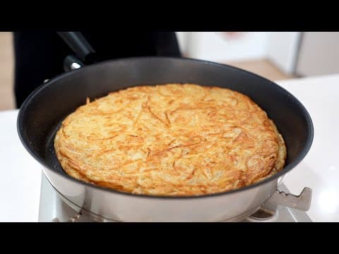 🥔감자채전이 더 맛있어지려면 '이것'을 넣어보세요.