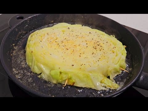 양배추가 있다면 꼭 해보세요!! 고기보다 맛있고 한통 순삭하는 색다른 양배추 요리입니다