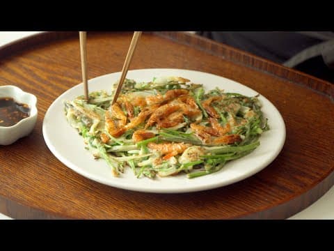 밀가루 없이 줄서서 먹는 대박집 부침개 부치는 법,