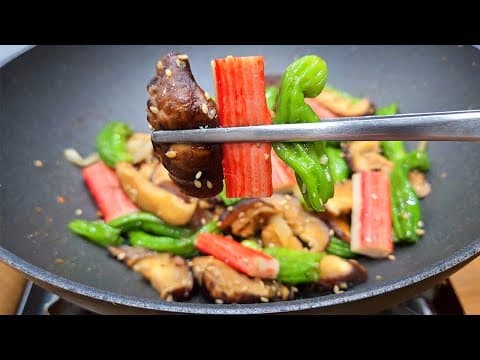 표고버섯 이렇게 볶으면 최고의 밥반찬이 됩니다