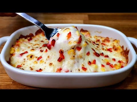 콘치즈구이 이렇게 만드세요 숟가락이 춤을 춥니다