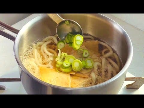 어묵의 계절, 세상에서 제일 쉬운 어묵우동 레시피🍥🍥