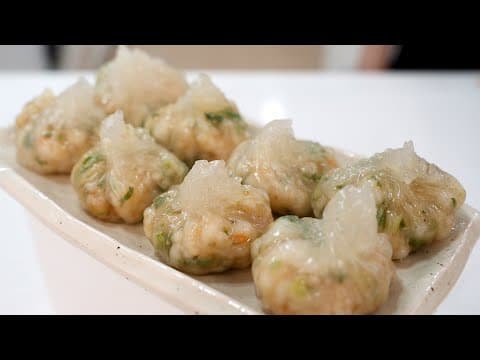 라이스페이퍼로 간단하게 쫄~깃한 딤섬 즐기기 ( 라이스페이퍼만두/ 라이스페이퍼 딤섬/만두 )