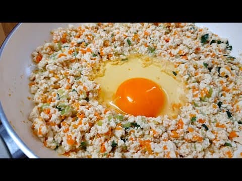 먹을수록 살빠지는 밥없는 볶음밥‼️ 탄수화물 줄이는 최고의 방법👍두부 다이어트 요리