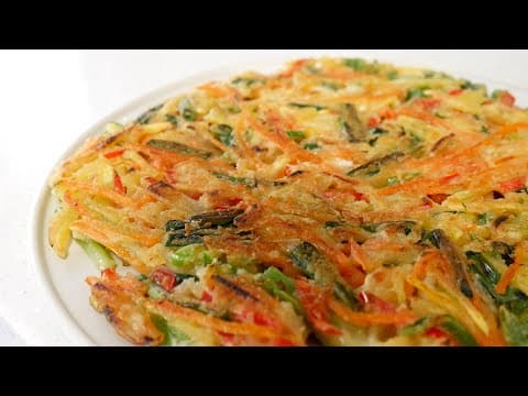 비오는날 생각나는 참을 수 없는 맛 고구마야채전