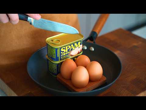 스팸과 계란은 무조건 이렇게 드세요.👍👍 한번 먹으면 숟가락을 놓을수 없어요. 강쉪