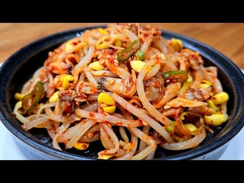 콩나물 무침에 '이걸' 넣으세요 감칠맛 10배 됩니다