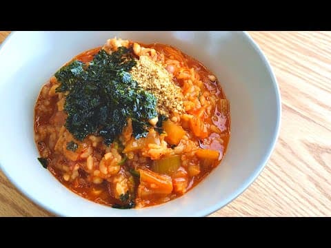 더위를 이겨내는 초간단 레시피, 무더운 여름도 거뜬해요 😎