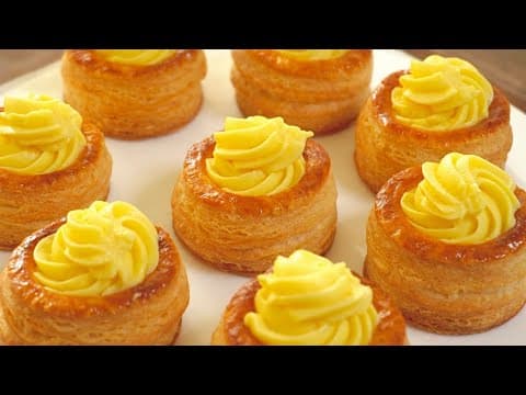 결이 살아있는 간단한 파이 레시피!! 커스타드 크림 맛있게 만드는 방법!!! 앞으로 파이는 만들어 드세요! 정말 맛있어요!👍