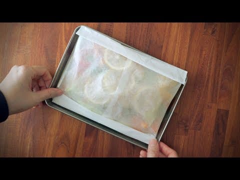 종이호일로 왜 요리 안하세요? 이렇게 간단하고 맛있는데...😋