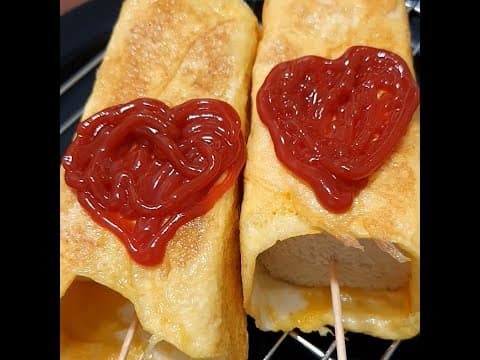 샌드위치 이렇게 해보셨어요?🥪Egg roll sandwich