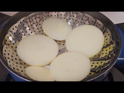 혈관 청소부 양파는 쪄서 사과와 함께 드세요!!하루 한잔씩 마시면 몸 속 염증이 싹 사라져요🌱