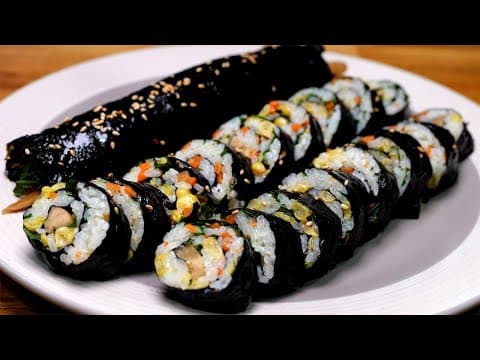 김밥에 단무지 대신 "이걸" 넣으세요 젓가락이 춤을 춥니다