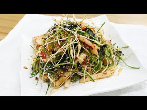 달래무침 ( Wild chive side dish )