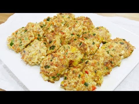 참치야채전 ( Pan fried Tuna )