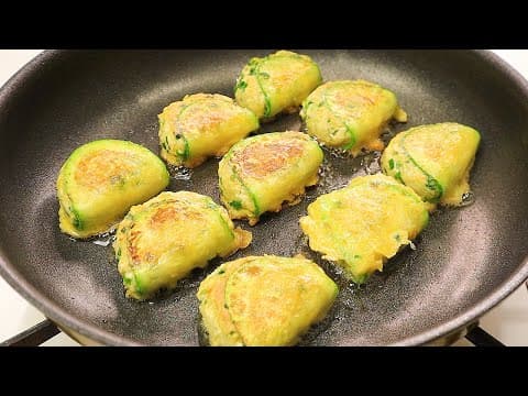 애호박과 두부를 이렇게 드세요! 쫄깃담백 단백질 가득 든든한 한끼가 완성됩니다👍💯