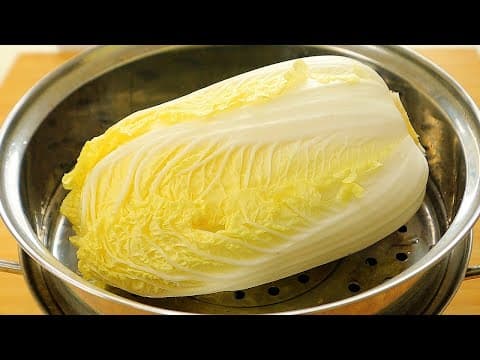 배추는 이렇게 드세요! 간단하면서 색다른 배추 요리👍💯