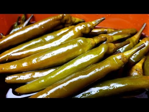 고추장아찌에 "이것"을 넣었더니 너무 맛있어요