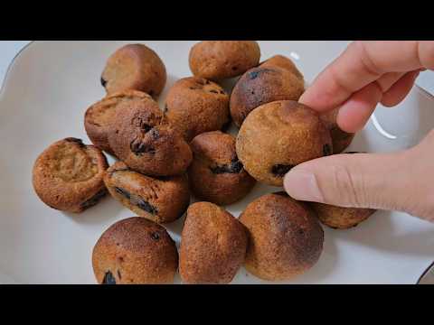 밀가루빵 대신 고구마 이렇게 드세요!! 살도 안찌고 고구마 한박스 순삭해요 (ft. 블루베리 고구마빵 )