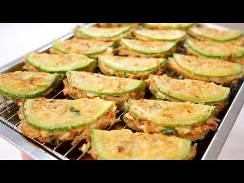 추석 만두 '만두피 없이' 호박으로 이렇게 만들어보세요! 가족들이 만두피보다 훨씬 맛있대요👍