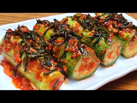 ⭐️톳 오이소박이⭐️ 세련된 봄김치