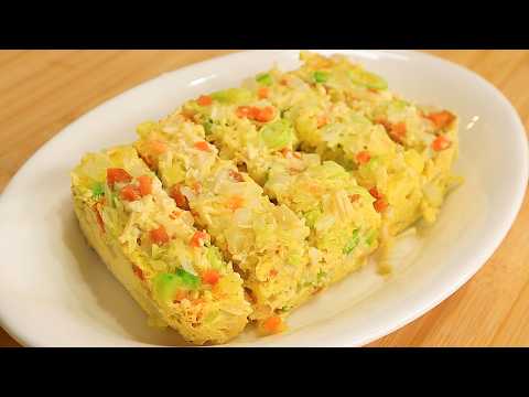 아침을 이렇게 드세요! 포만감 가득 맛있는 팽이버섯 두부 요리👍💯