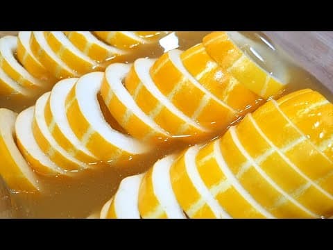 참외를 이렇게 먹었더니 피로가 싹 사라졌어요