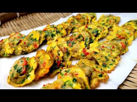 "홍합전" 이렇게 부치세요. 순식간에 사라집니다