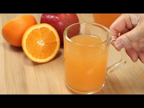 뱃살 빼는 다이어트 주스! 슬금슬금 올라오던 뱃살이 쏙 빠졌어요