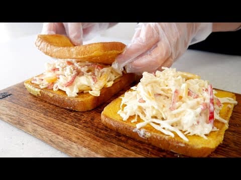 계란,양배추만 있으면 내가 찾던 초간단 인생 토스트 !