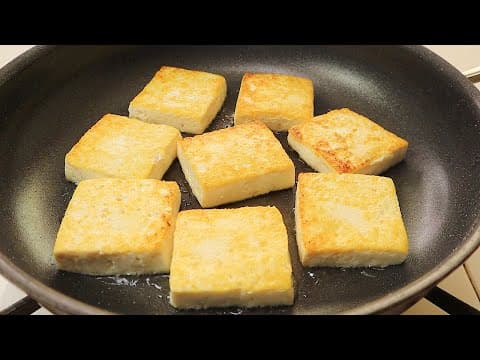 두부를 이렇게 드세요! 아삭 쫄깃 간단하고 영양가득한 한끼가 완성됩니다👍💯