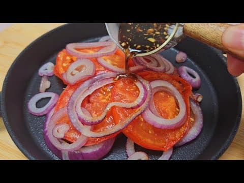 토마토와 양파 이렇게 먹으면 보약이 따로 없어요!! 암을 예방하고 만성 염증은 물론 묵은 뱃살도 쭉쭉 빠져요