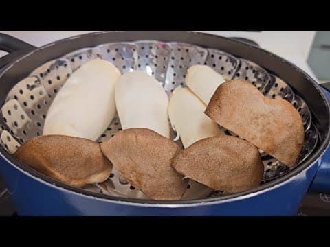 새송이버섯을 쪄서 이렇게 만들었더니..🍄‍🟫밥대신 먹어도 속편하고 든든합니다 (두부 마요네즈, 새송이버섯 다이어트 요리)