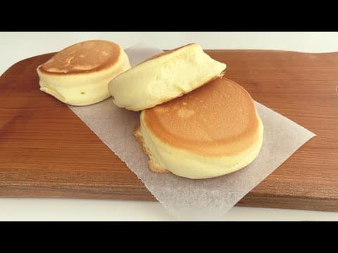 푹신푹신 입안가득 사르륵 수플레 팬케이크, No 오븐빵