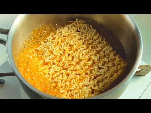 분식집 라면 끓이는 꿀팁 🍜 분식집 아들인 내 친구가 알려준 특급 비결!