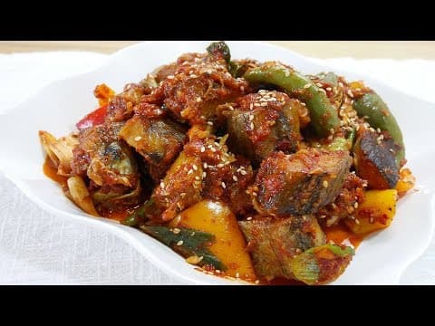 코다리찜 ( Braised Pollack )