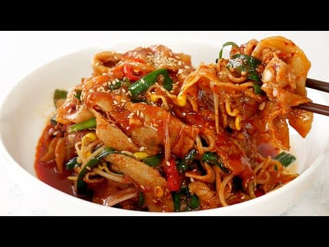 콩불 하나면 다른반찬은 필요없지! 콩나물불고기 레시피