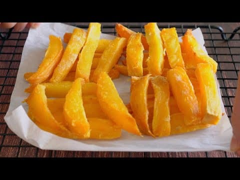 쌓여있는 고구마는 이렇게 드세요! | 에어프라이어 고구마 말랭이 | 메리니즈부엌