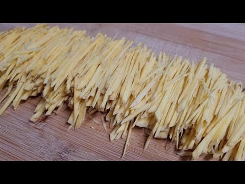 고구마는 얇게 채 썰어 밥 위에 올려보세요🍠🍃별미입니다 (고구마요리, 고구마다이어트한끼)