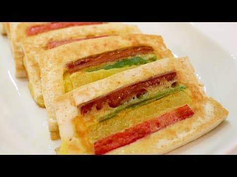 명절은 고기없이 담백한 두부산적 만들어보세요.