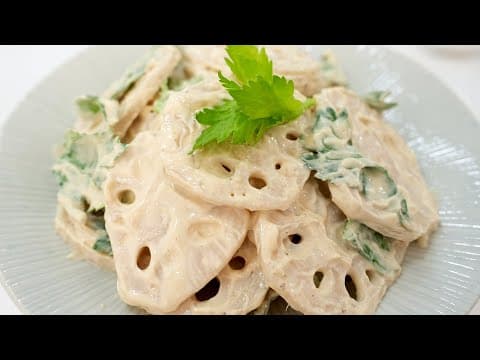 연근이 이렇게 맛있었나요? 요거트로 쉽게 만드는 연근샐러드 ( lotus root salad/ Yogurt salad ENG SUB )