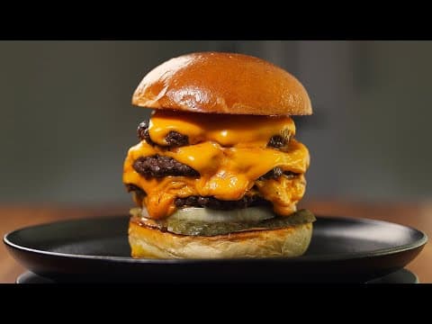 햄버거...가급적 한 달에 한 번만 먹읍시다... (4K)