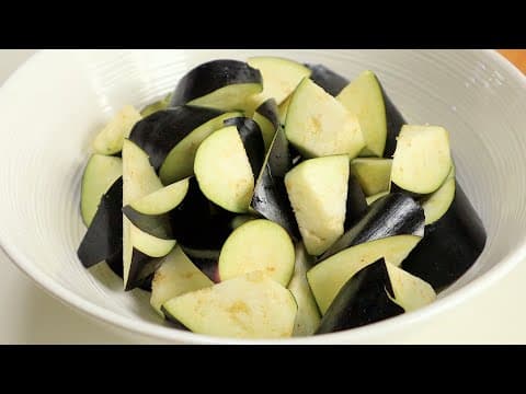 가지볶음, 기름에 먼저 볶지 마세요! 가지볶음은 이 방법이 최고입니다👍💯