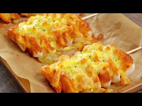 떡국떡 에어프라이어에 넣으니까 세상 간단하네요! 떡국떡 요리! 떡국떡 간식!