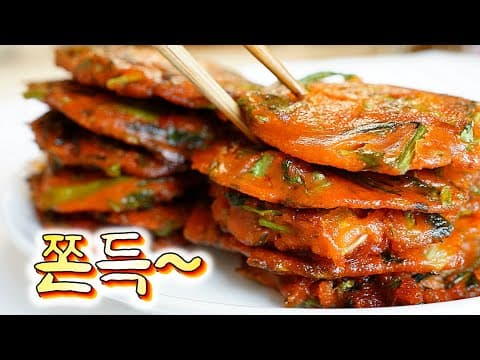 반죽 비율은 이게 꿀조합👍 냉장고 털어서 [봄나물 장떡] 맛있게 만들어보세요 🌱