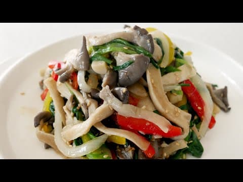 느타리버섯 영양손실 없이 간단하게 먹는법! 다이어트 반찬으로 적극추천