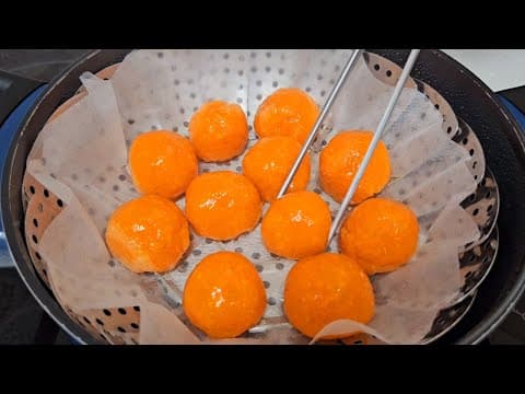 당근을 이렇게 쪄주니 떡보다 잘먹어요🥕🥕밥대신 저녁 식사로 드세요!! 노안에 최고입니다