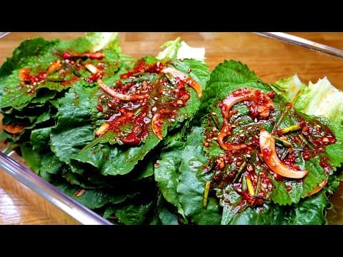 상추와 깻잎을 쌈으로만 드셨나요 이 방법은 아무도 모릅니다