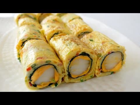 김밥맛이 나는 계란말이만 있으면 밥 없이도 한끼가 든든!