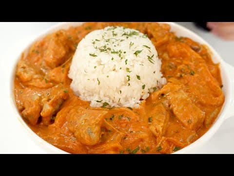 버터치킨커리, 자극적이지 않아서 💛아이들도💛카레 안 좋아하는 사람들도💛 잘 먹는 버터치킨카레 (Butter Chicken Curry  ENG/JP SUB )